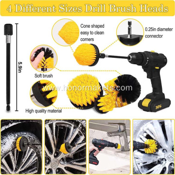 27Pcs Car interior Detailing Kit Auto Detailing Drill Brush Set car cleaning equipment and tools wash & care products